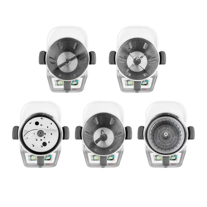 Robot de cocina conectado Kitchencook con 800 recetas - Gris - Imagen 3