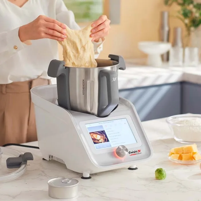 Robot de cocina conectado Kitchencook con 800 recetas - Gris - Imagen 4