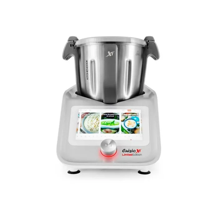 Robot de cocina conectado Kitchencook con 800 recetas - Gris