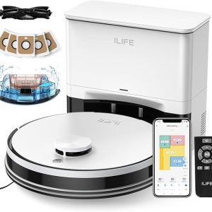 ILIFE Robot aspirador y trapeador A30 Pro