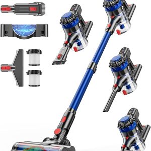 Aspiradora inalámbrica, aspiradora de 500 W/40